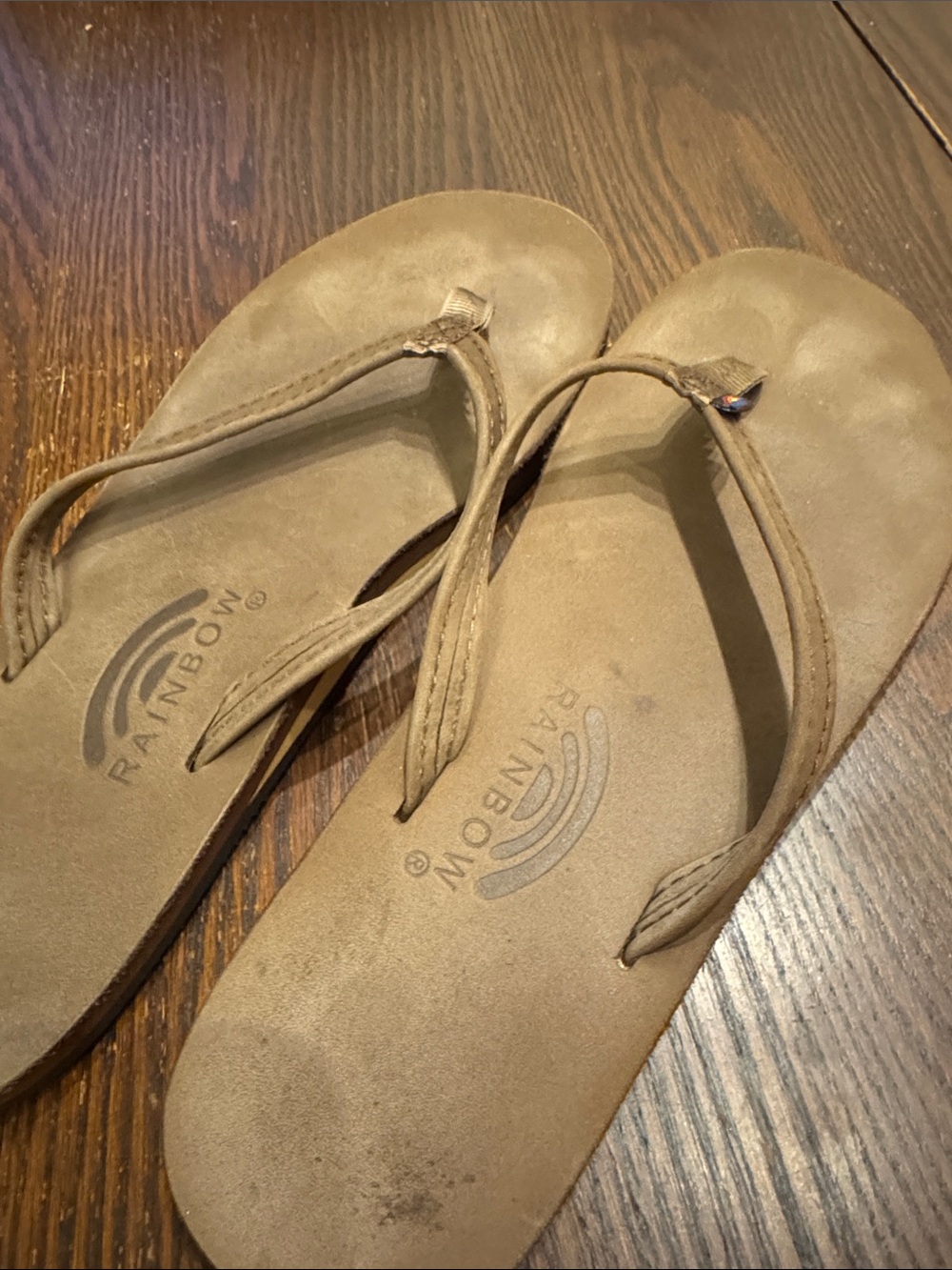 Like new Rainbow Flip Flops 🌈 - Picture 5 of 9